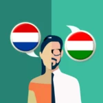 dutch-hungarian translator android application logo